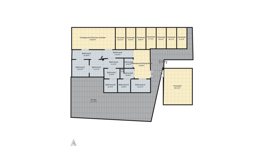 The States Vegetarian Indian Restaurant(Newly Renovated!) #AprilFoolContest floor plan 748.41