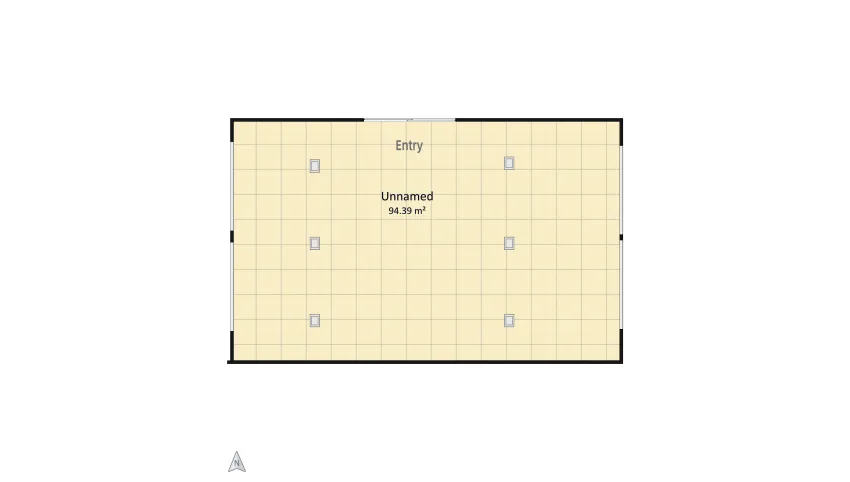 Conference hall floor plan 94.39