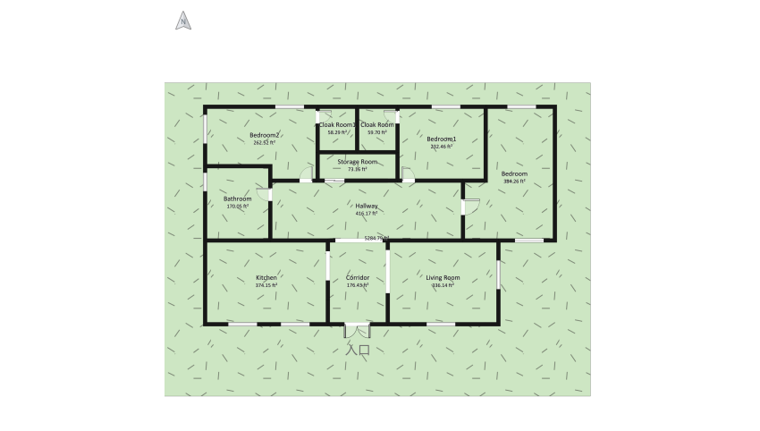 Contemporary Homes floor plan 752.64