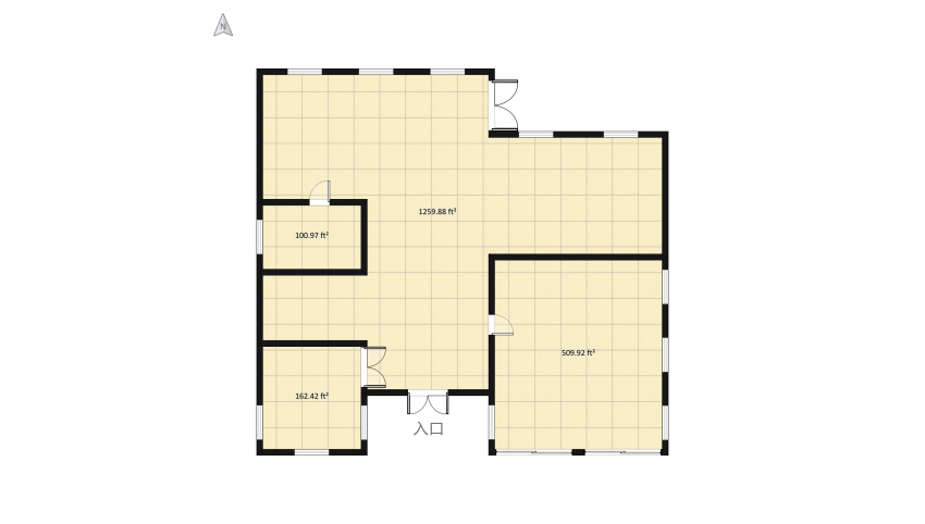 cottage style home floor plan 44.55