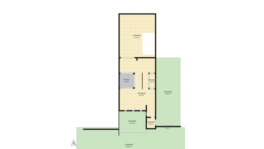 Neutral modern floor plan 532.83