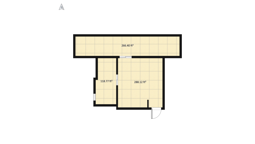The Rustic Badroom Modern floor plan 70.08