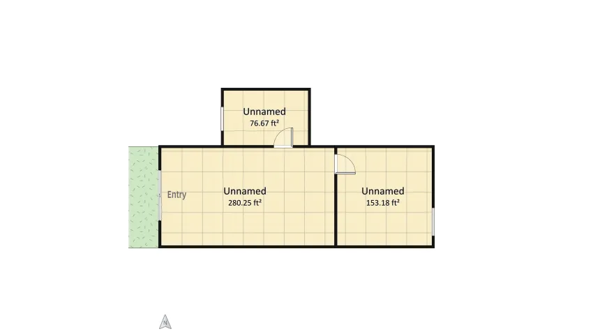 My redesigned apartment in Maspalomas floor plan 73.21