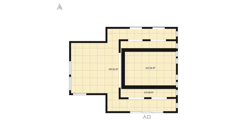 Party House floor plan 142.27