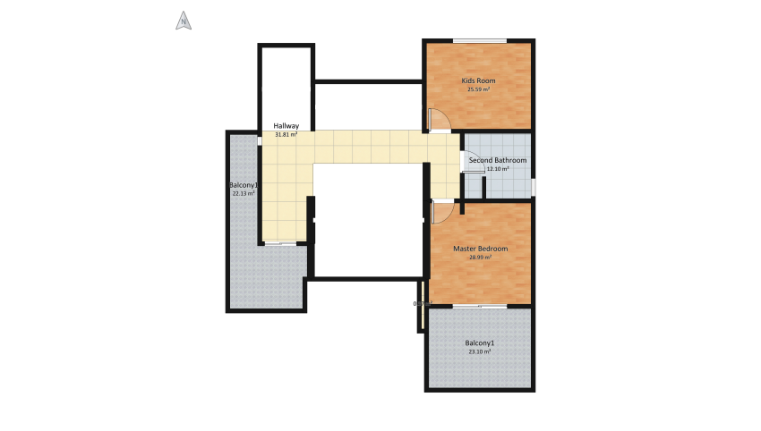 μοντερνα κατοικια floor plan 3416.4
