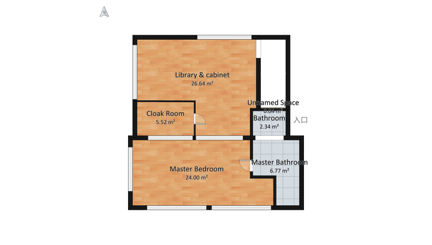 #HSDA2021Residential - Man style appartament floor plan 157.96
