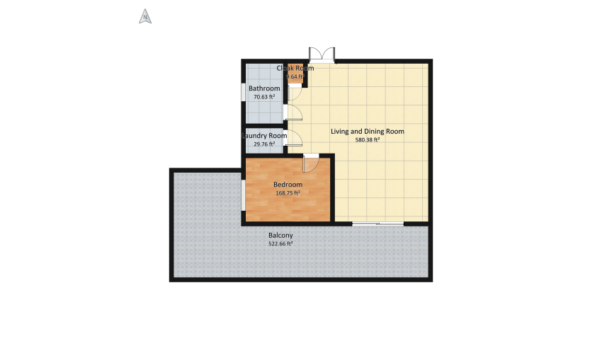 City Apartment floor plan 141.7