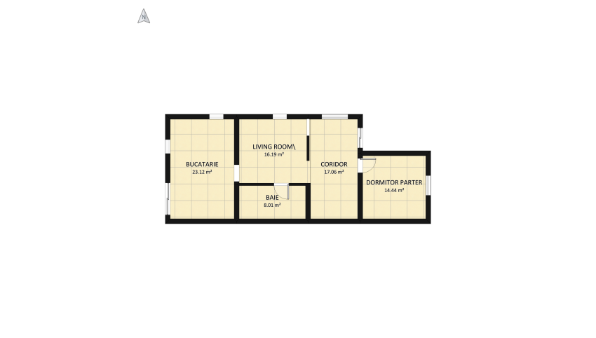 Casa Fagaras_Duplex floor plan 89.89