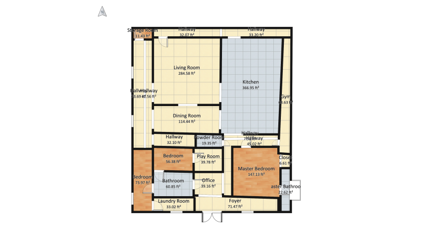 Mondrian House floor plan 179.22