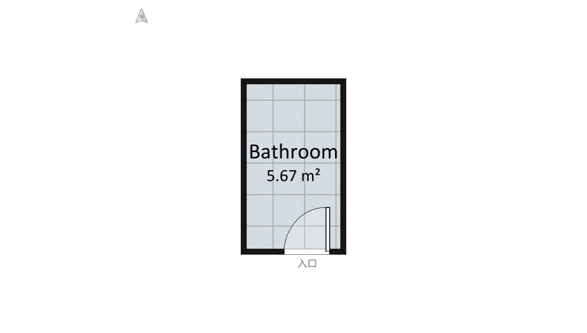 Scala Artists Shower Room floor plan 6.18