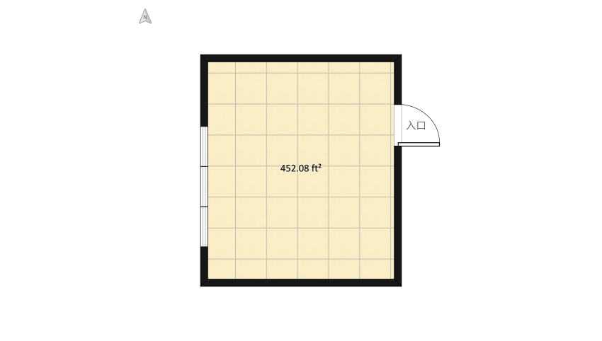 #AmericanRoomContest_American Bedroom floor plan 45.18