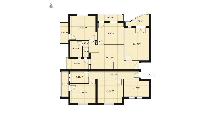 logtF3 floor plan 167.76