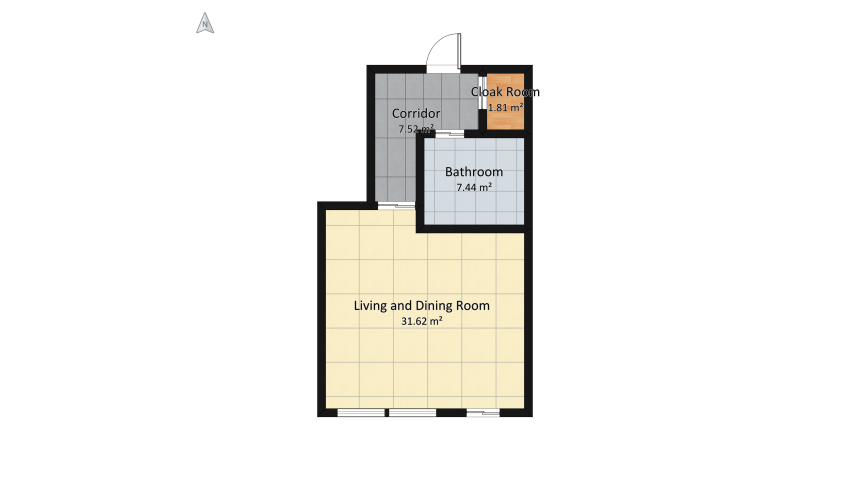 BYT A6 - Krasice floor plan 55