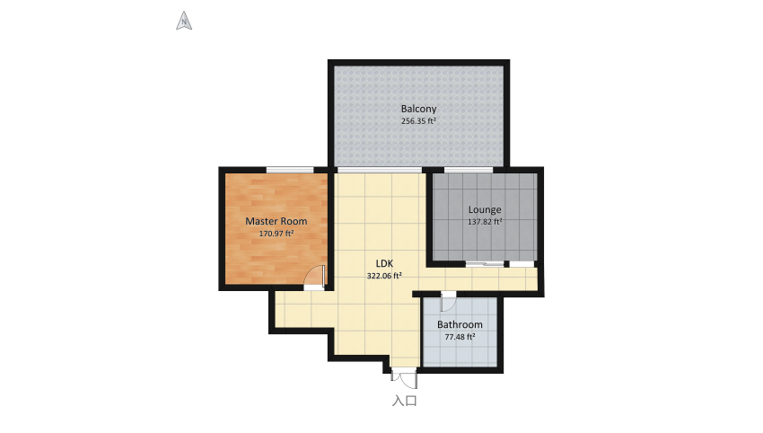 Room 4 - Natural Wood Tones floor plan 101.03
