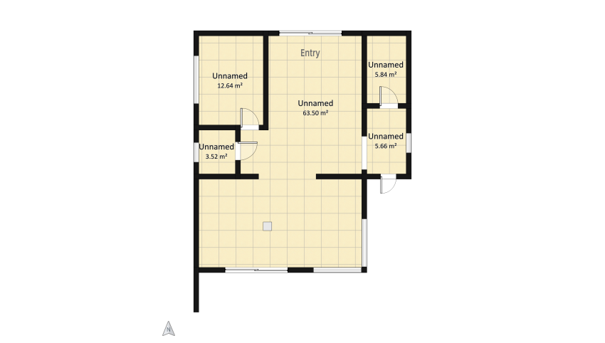 Scandinavian House floor plan 150.79