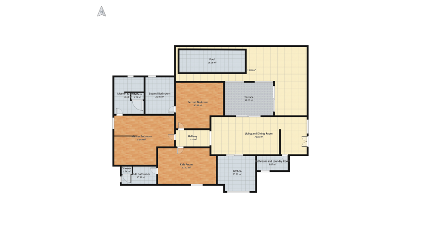 Luxury House floor plan 524.81