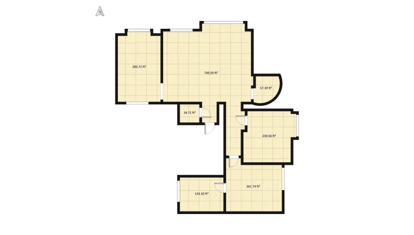 MODERN APARTMENT IN CHINA floor plan 178.35