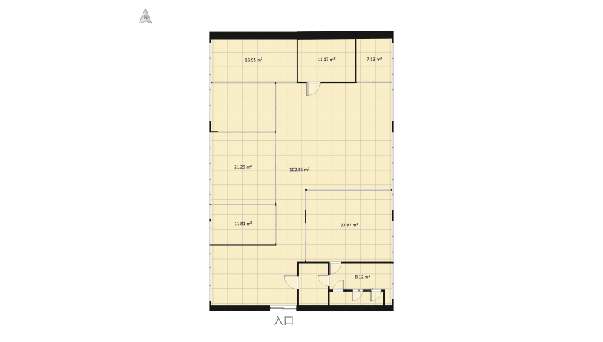 Office Building floor plan 227.87