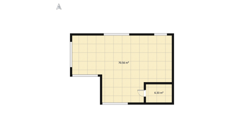 WHouse floor plan 82.87