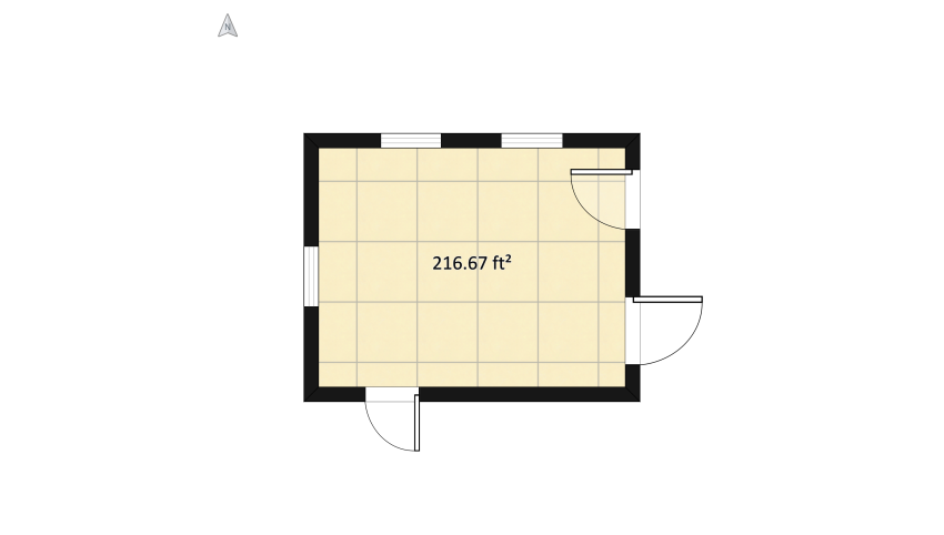 Sophie's Kitchen floor plan 22.36