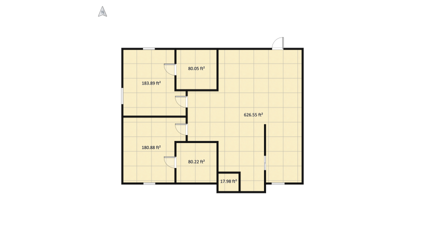 Deluxe Unit floor plan 115.42