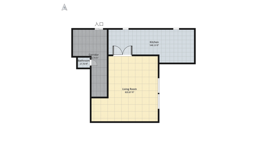modern house floor plan 351.14