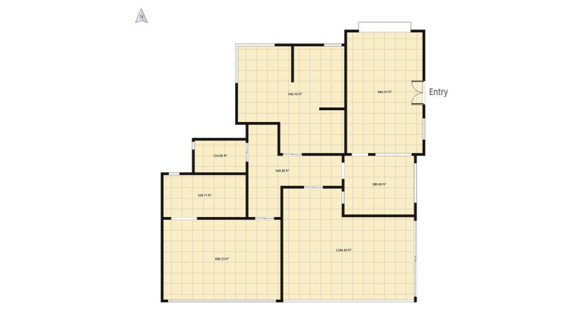 Modern House floor plan 516