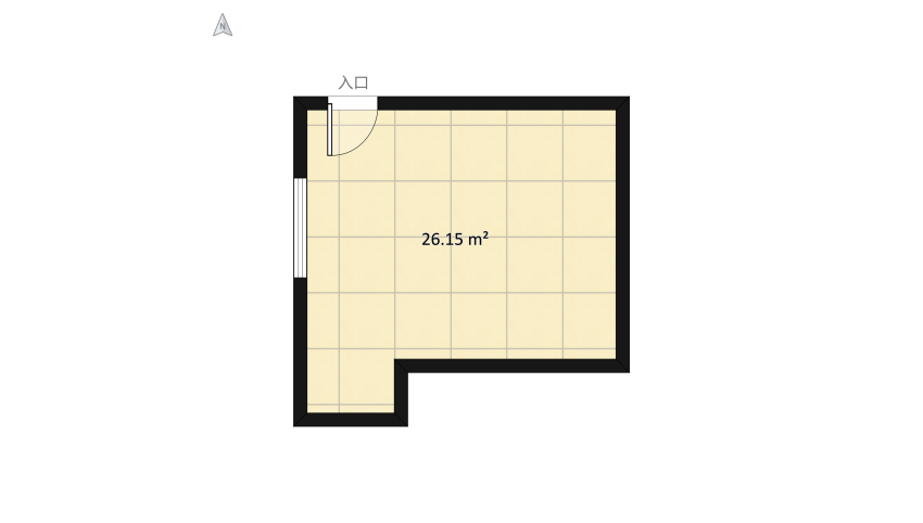 Home studio floor plan 28.84