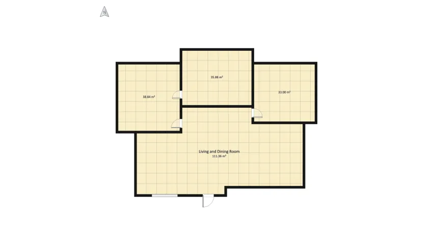 Apartment floor plan 233.87