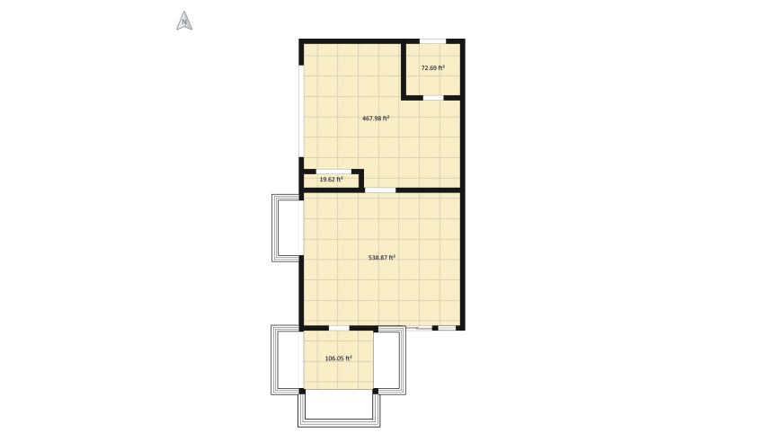Fairytale Home floor plan 111.35