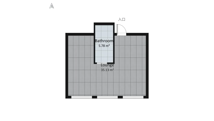 #MiniLoftContest floor plan 57.58