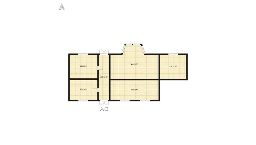 caribou house floor plan 169.55