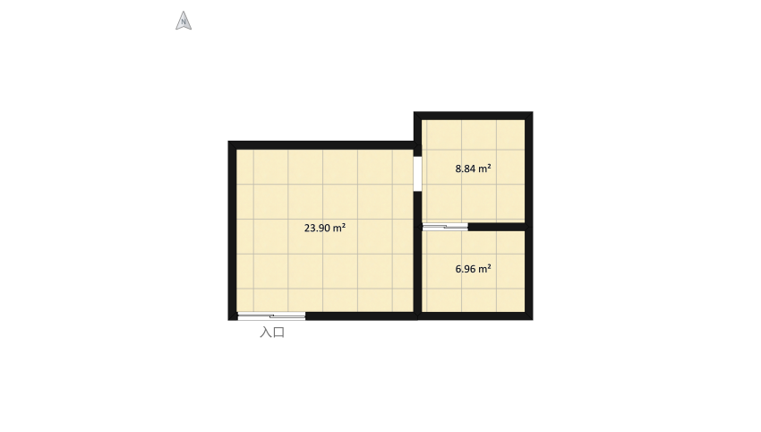 Untitled floor plan 44.83