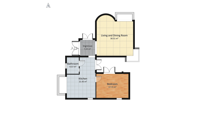 Style House floor plan 85.97