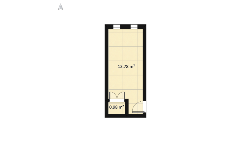 Bedroom: Nook V.2 floor plan 16.49