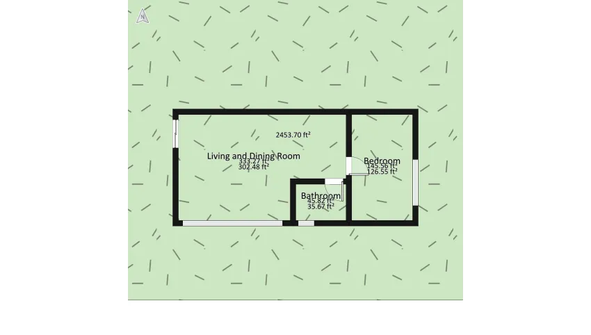Casa de Campo floor plan 706.37