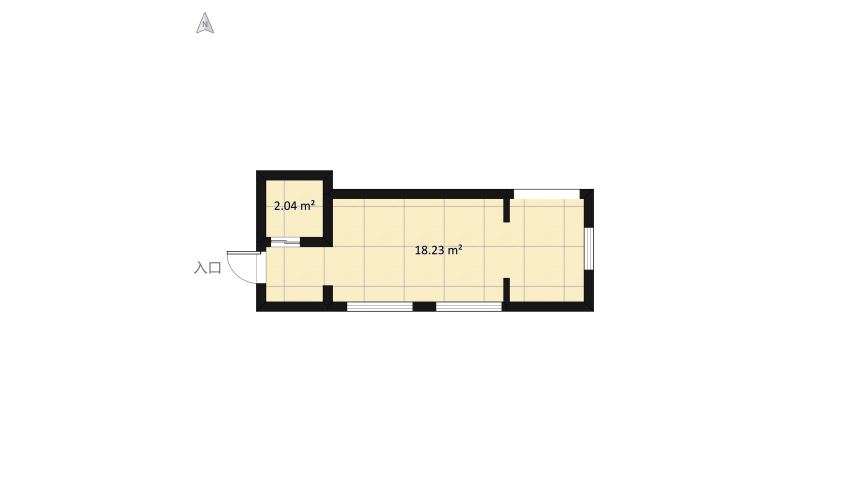 Rest house floor plan 23.88