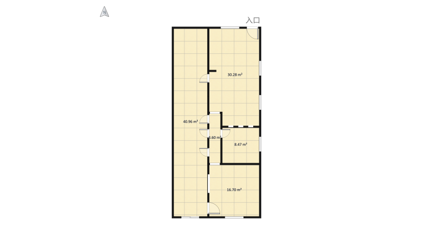 My House floor plan 107.5