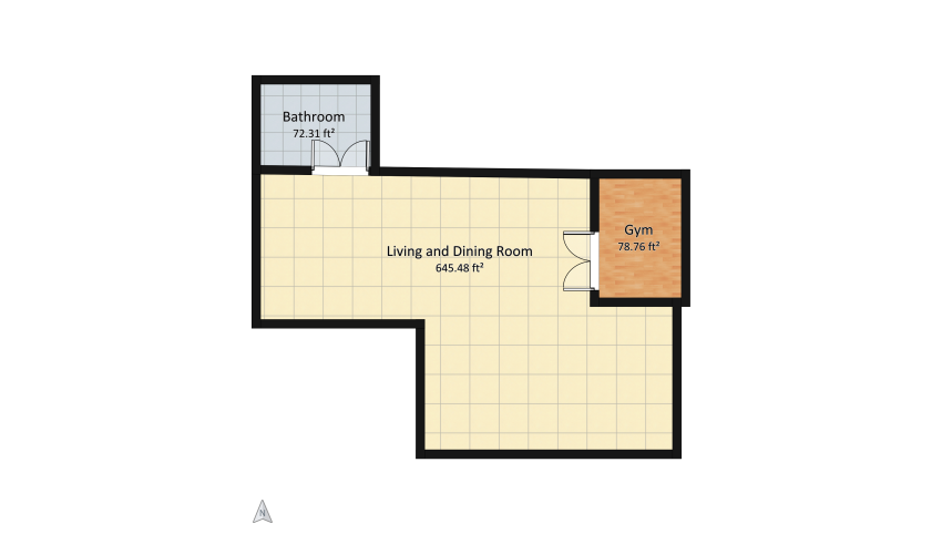 Basement floor plan 148.01