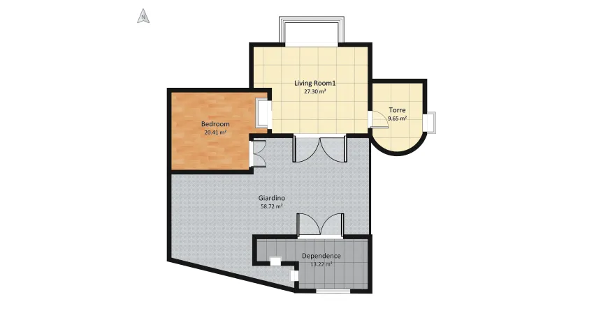 crazy modern project floor plan 140.34
