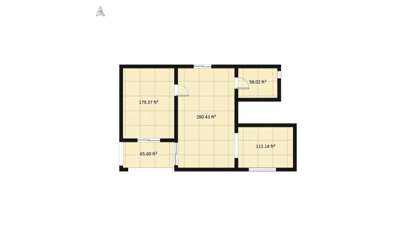apart floor plan 73.29