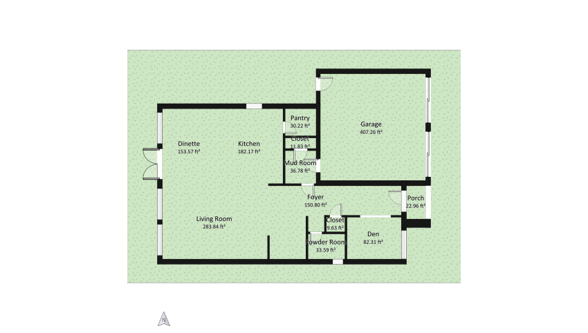 House Design Project - N. Carrescia floor plan 847.36