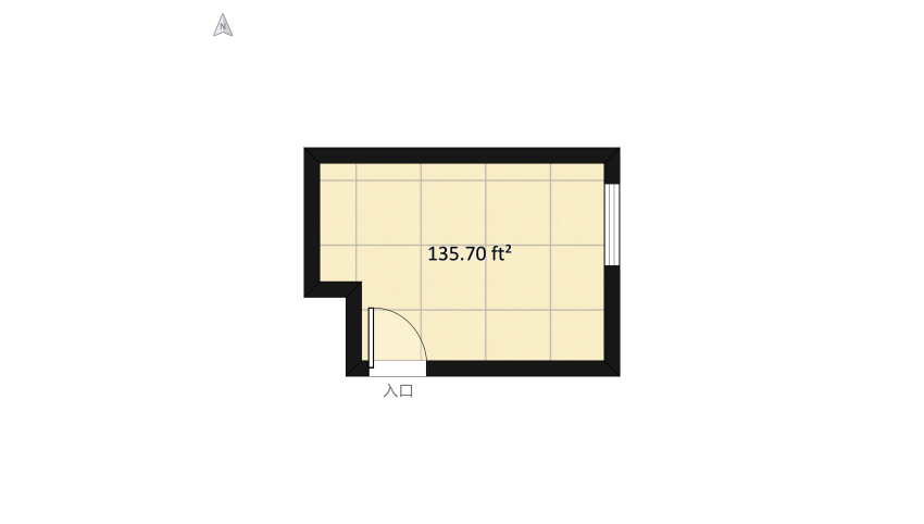 Dorm Room floor plan 14.46