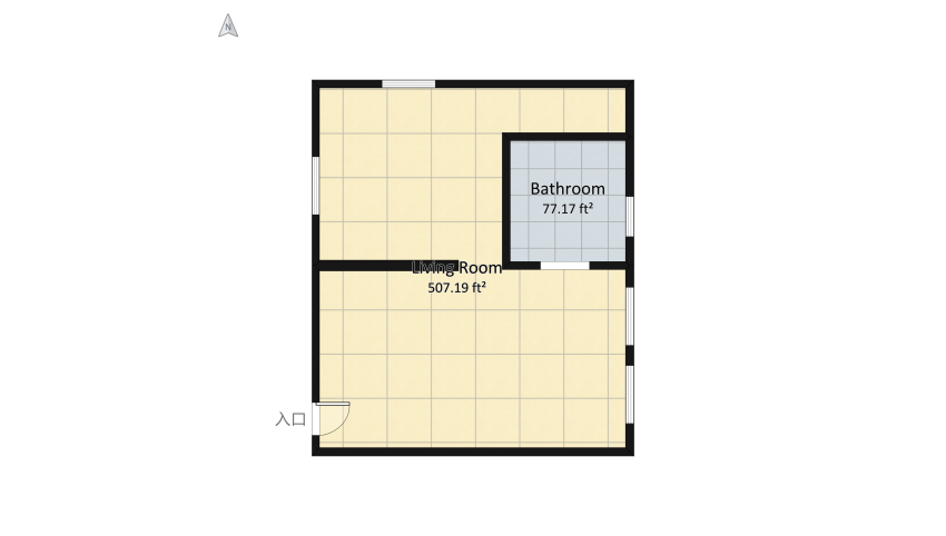 single house by Midaksa floor plan 59.25
