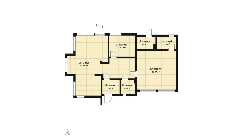  Modern-Boho House floor plan 122.3