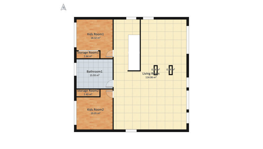 modern funkis house floor plan 1346.69