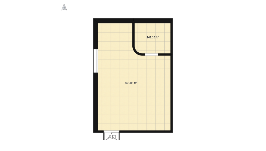 Copy of 5 Wabi Sabi Empty Room floor plan 102.6
