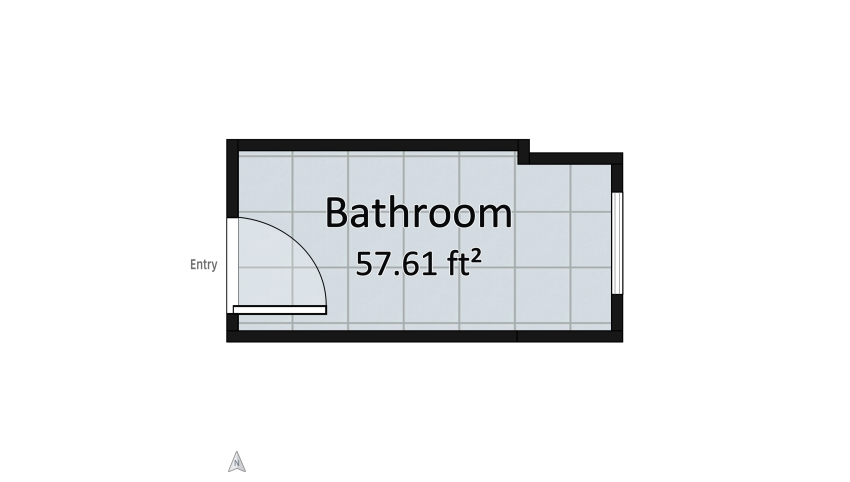 24-003 | Shared Bathroom floor plan 5.36
