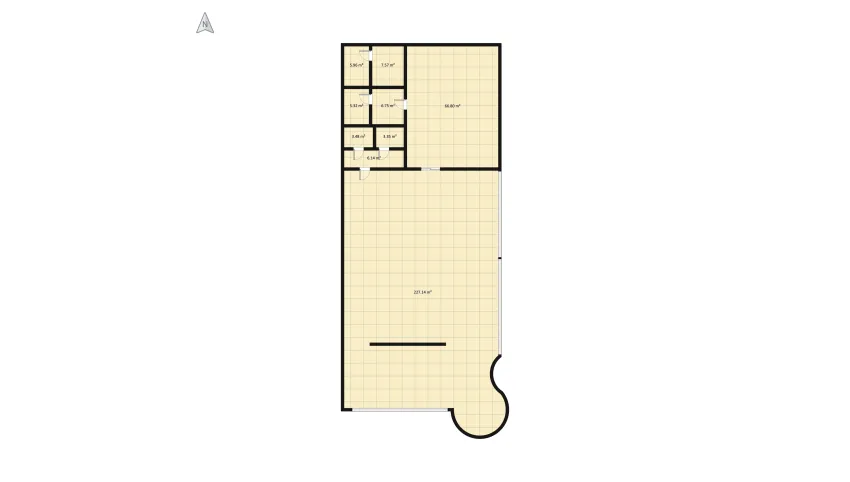 Ristorante  floor plan 558.33