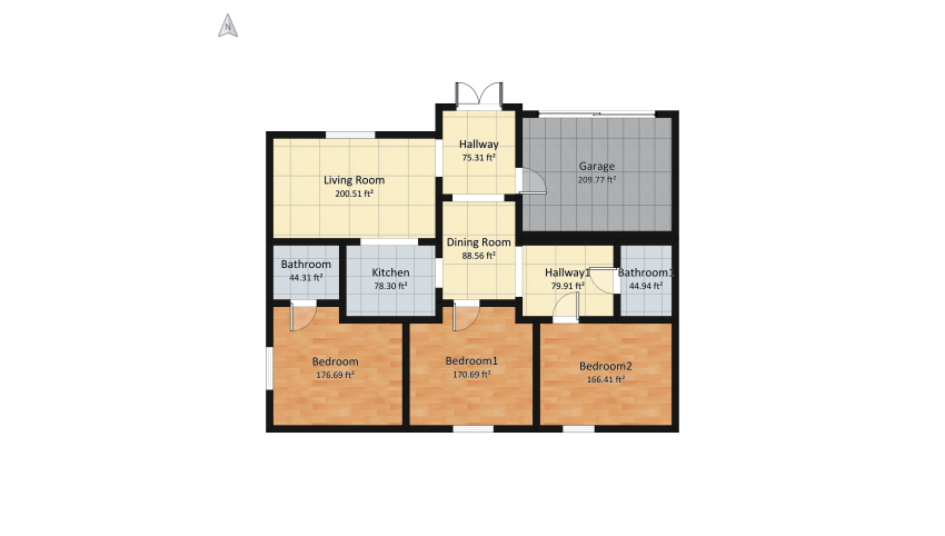 My Home :) floor plan 142.12